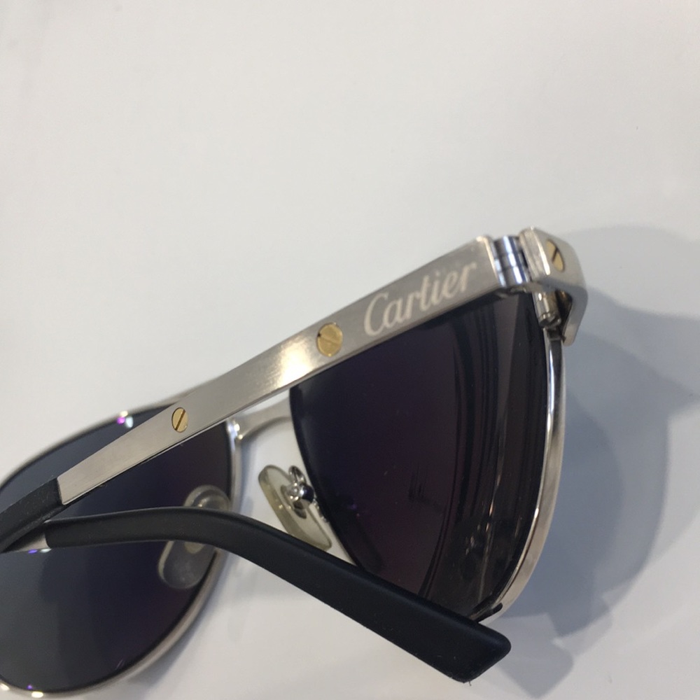 CARTIER Aviator Sunglasses! *LIKE NEW CONDITION* - Picture 5 of 8
